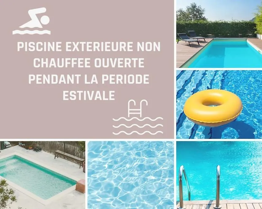 Qouei Eichi La Maison Fleurie Piscine Campagne Bas-en-Basset Frankrig