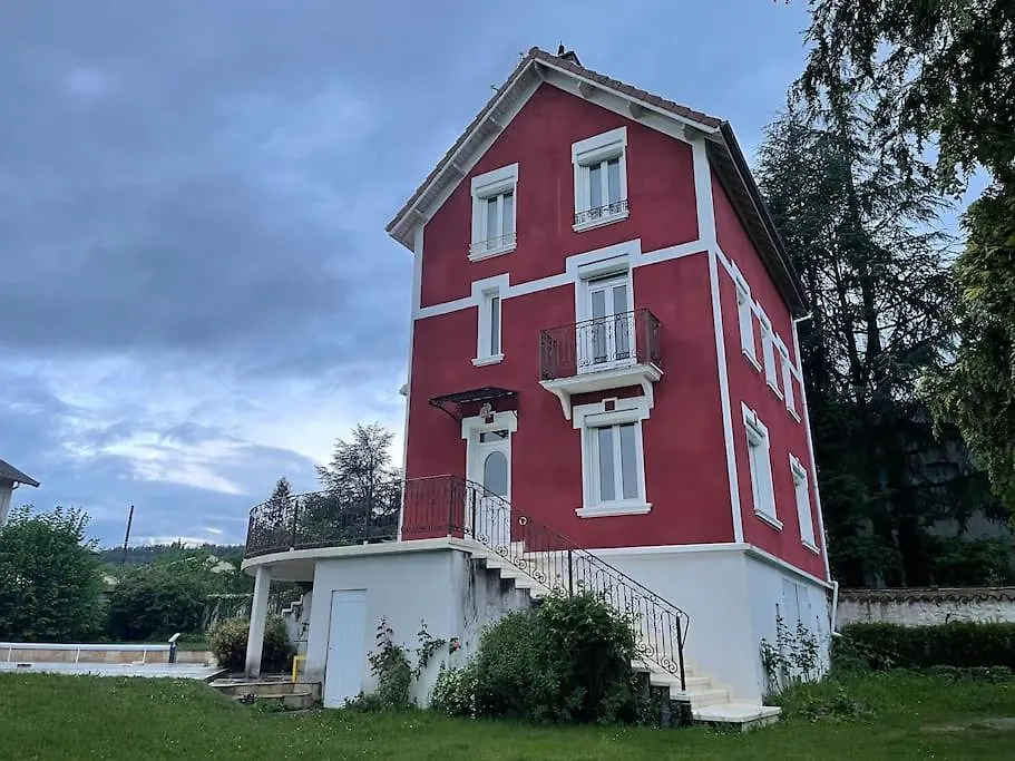 Feriehus Qouei Eichi La Maison Fleurie Piscine Campagne Bas-en-Basset